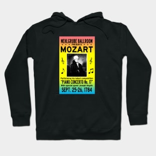 Mozart Concert Poster Hoodie